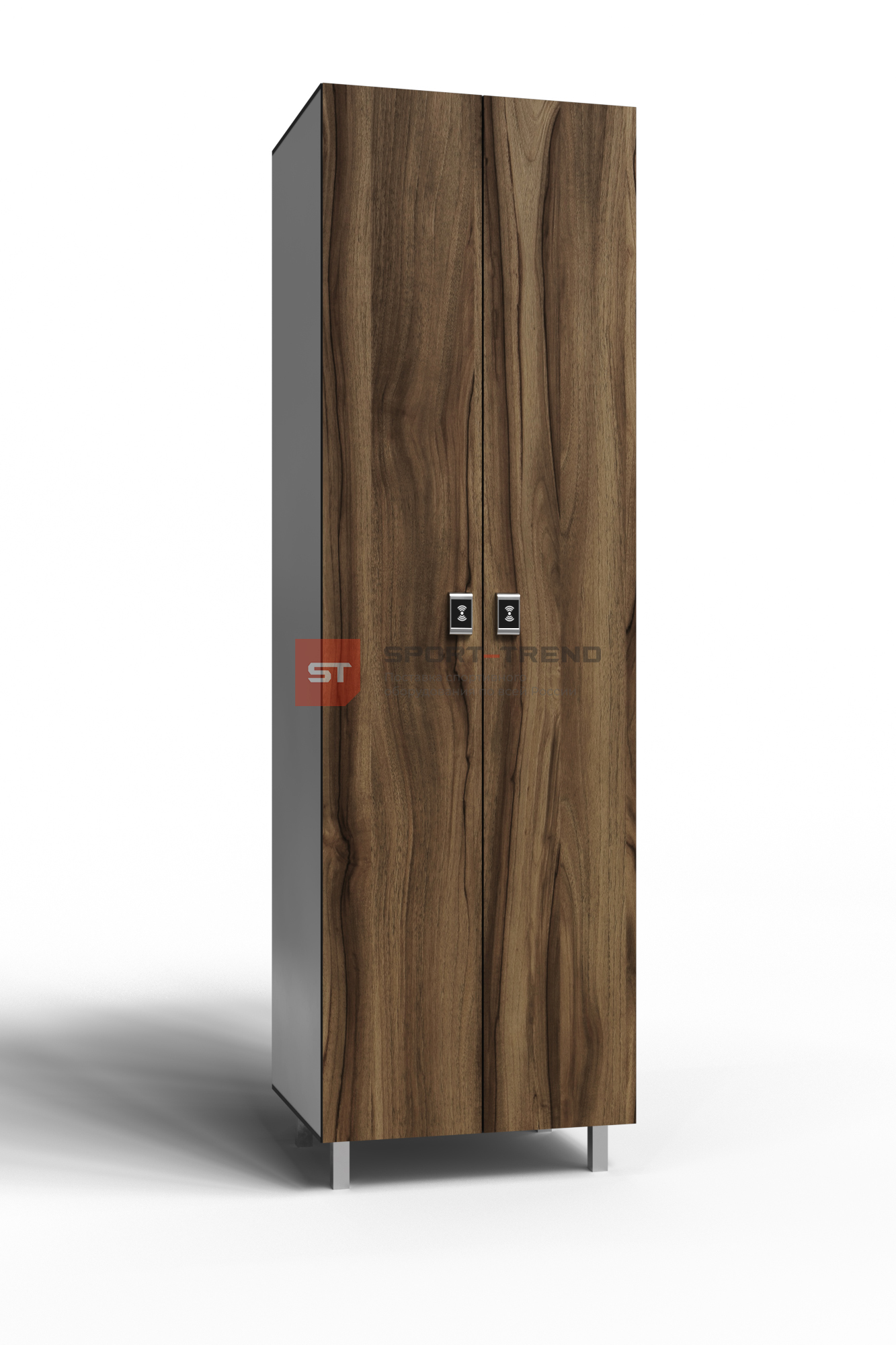 Сдвоенный шкаф для раздевалки 2 секции