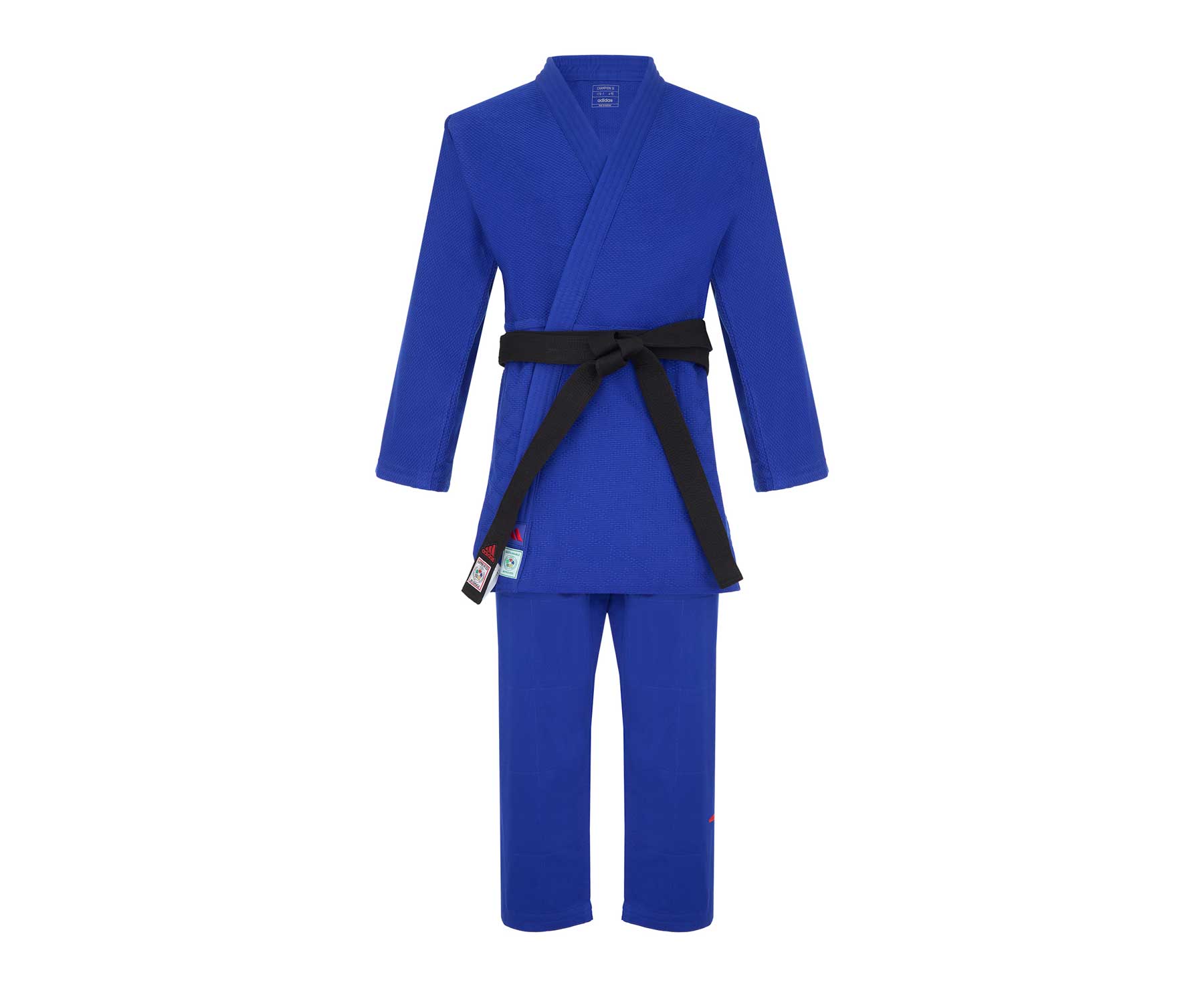 Кимоно для дзюдо Champion III IJF Slim Fit Green Label синее J-IJFB3-1