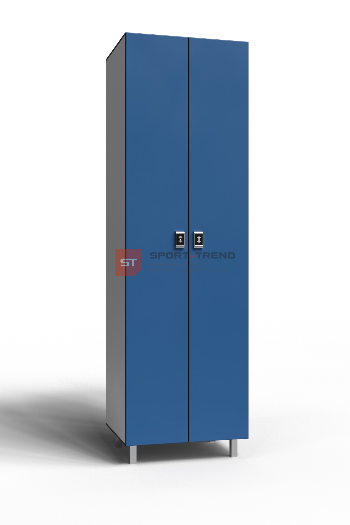 Сдвоенный шкаф для раздевалки 2 секции