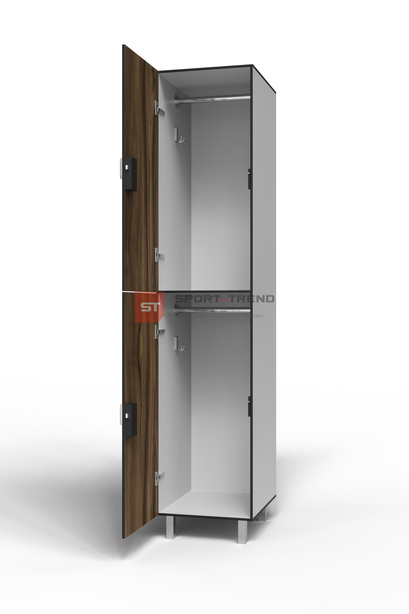 Шкаф для раздевалки 2 секции