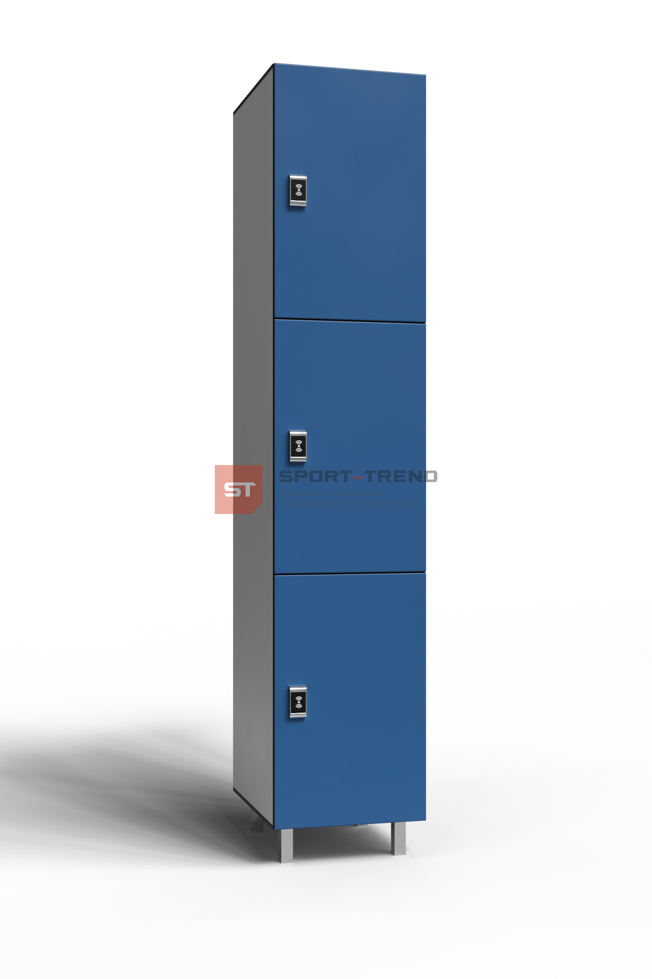 Шкаф для раздевалки 3 секции