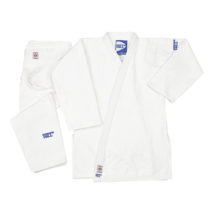 Кимоно Дзюдо SUPER одобрено IJF 2024 Green Hill JSS-10211EU7