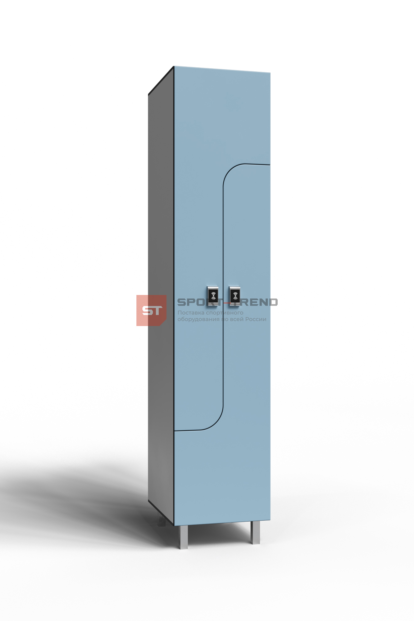 Шкаф для раздевалки Z-образный