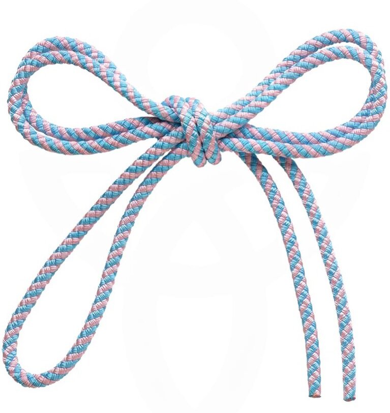 Скакалка SASAKI MJ-243 2.5м LIBUxLIP LightBluexLightPink