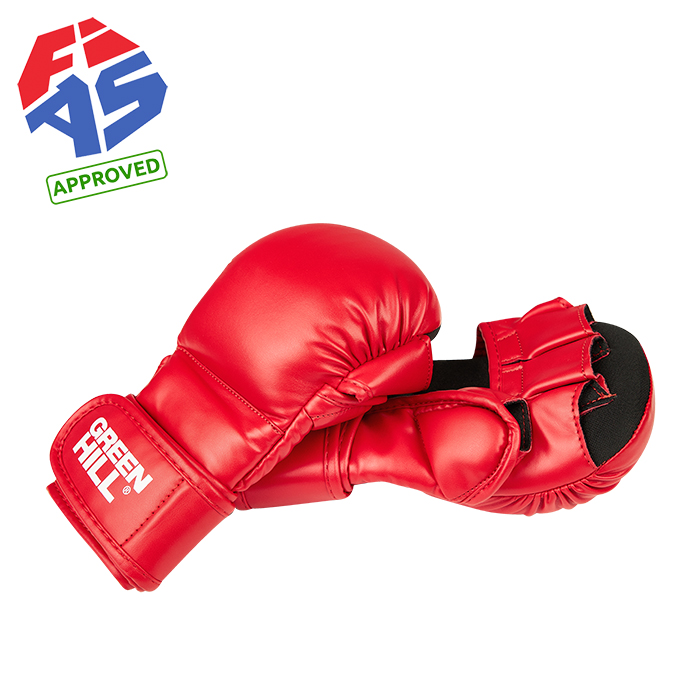 Кадетские перчатки для боевого самбо FIAS Approved Green Hill CSG-0117FIAS