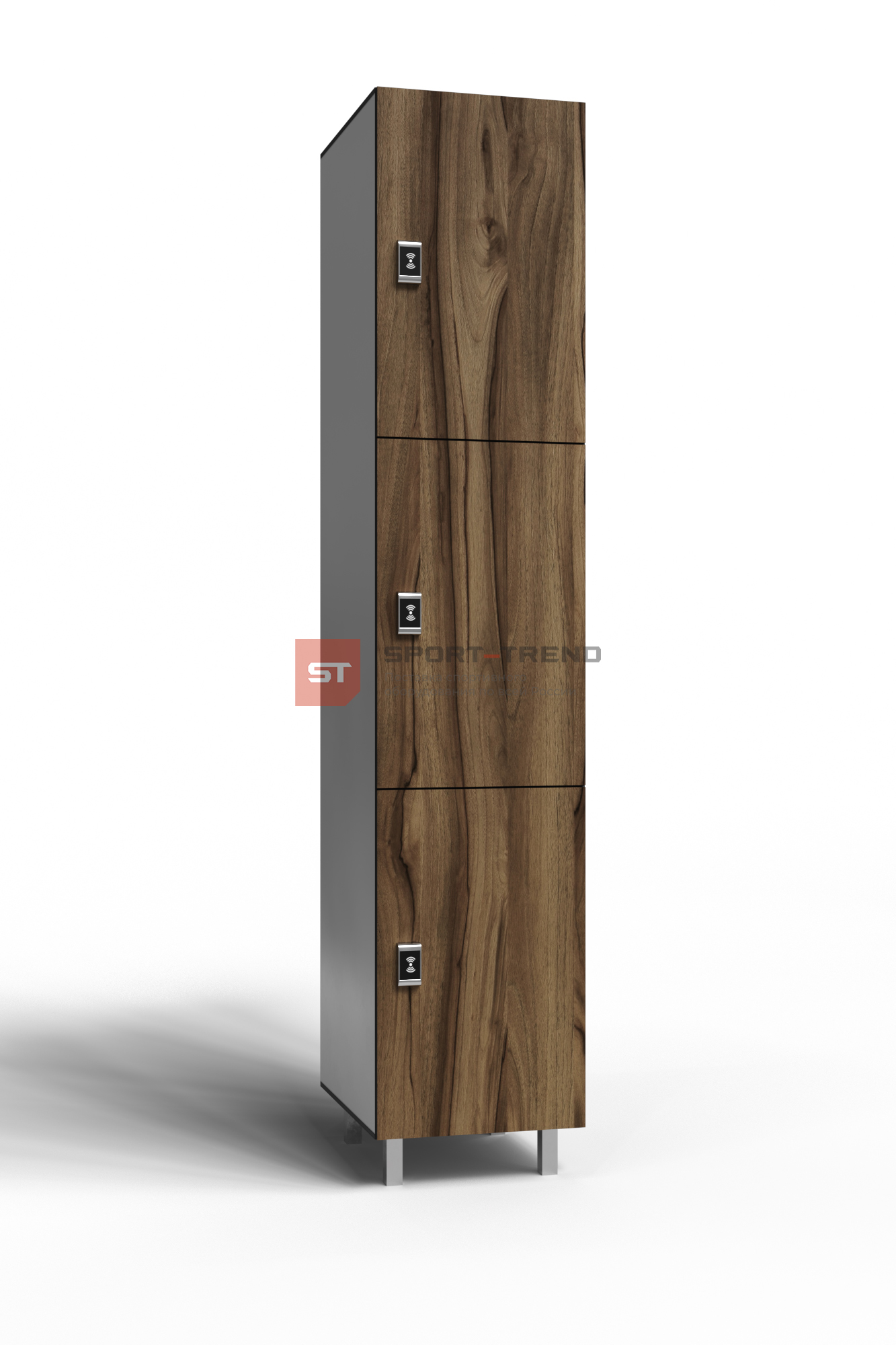 Шкаф для раздевалки 3 секции