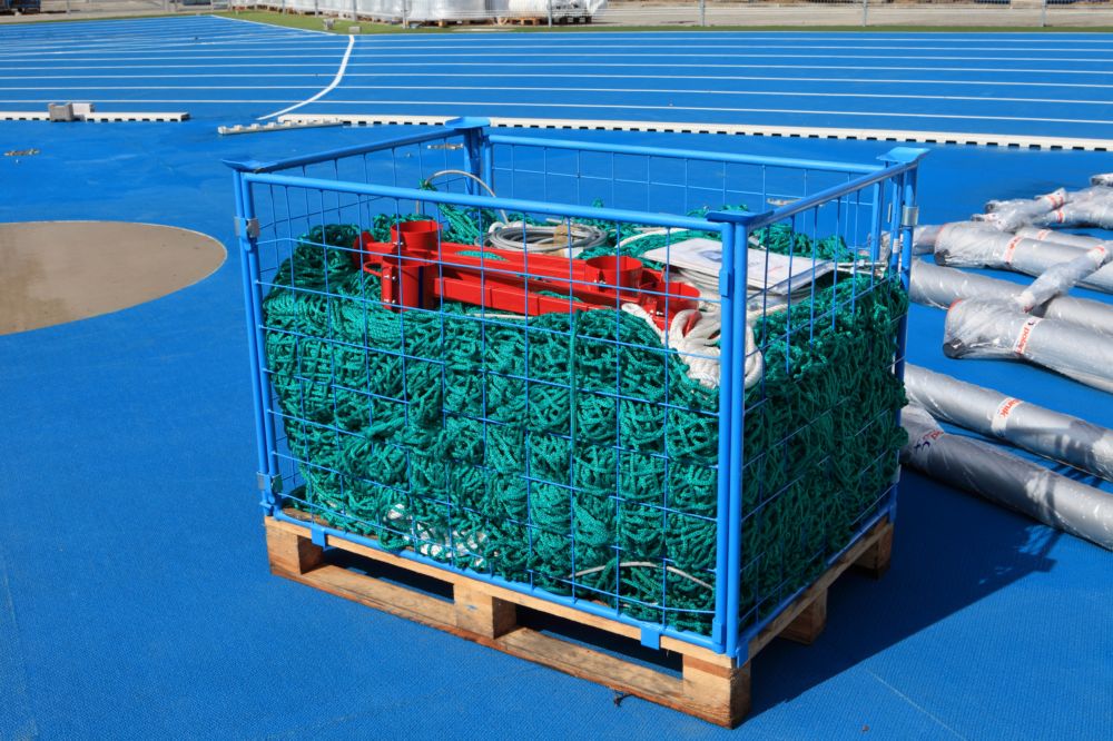 Сектор для метания молота и диска соревновательный POLANIK KLM-7/10-A (Сертификат IAAF)