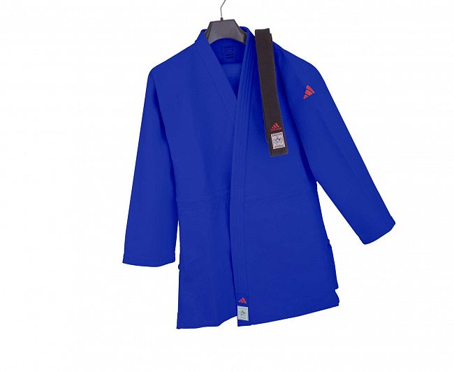 Кимоно для дзюдо Champion III IJF Slim Fit Green Label синее J-IJFB3-1