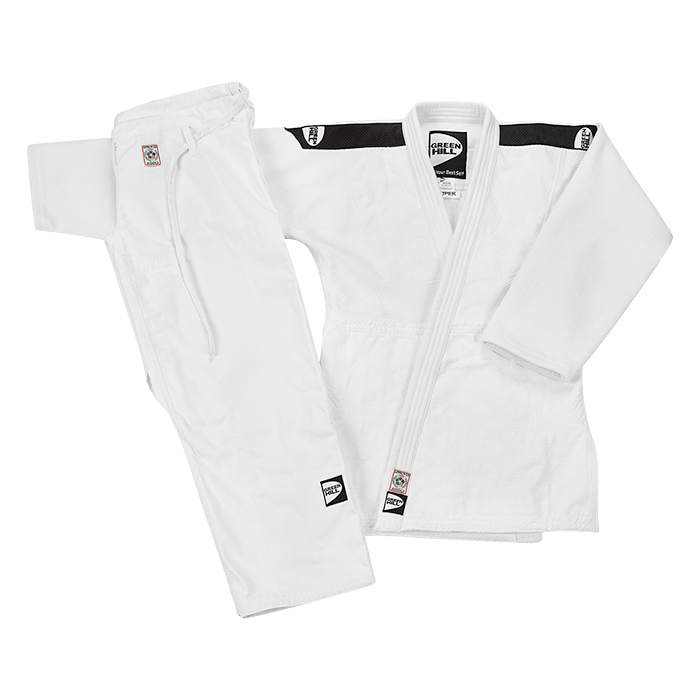 Кимоно Дзюдо SUPER одобрено IJF Green Hill JSS-10211
