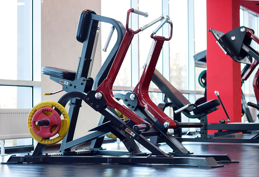 Impulse SL7007 гребная тяга с независимыми рычагами, профессиональный тренажер