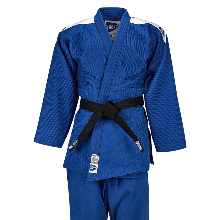 Кимоно Дзюдо SUPER одобрено IJF Green Hill JSS-10212
