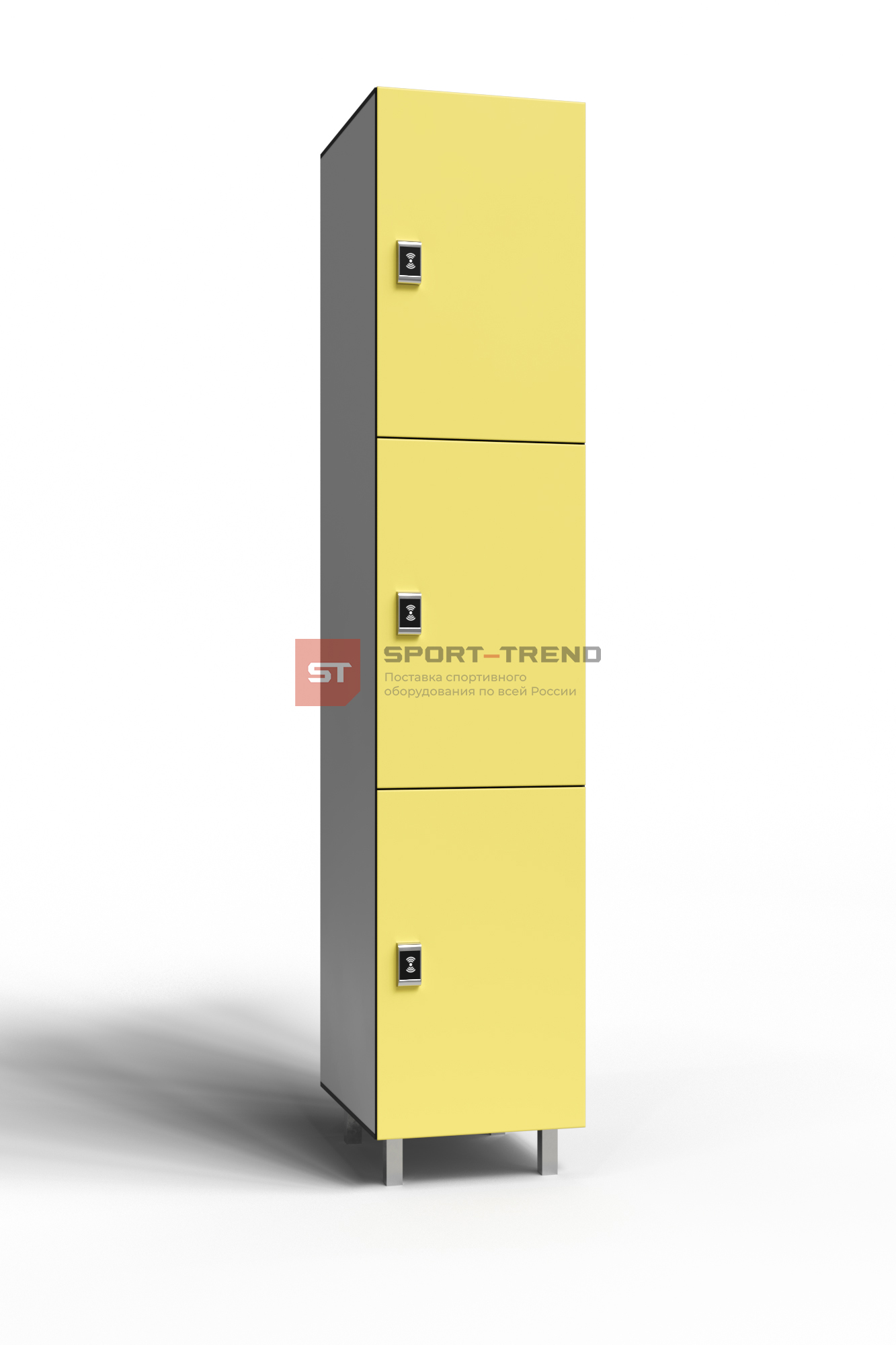 Шкаф для раздевалки 3 секции