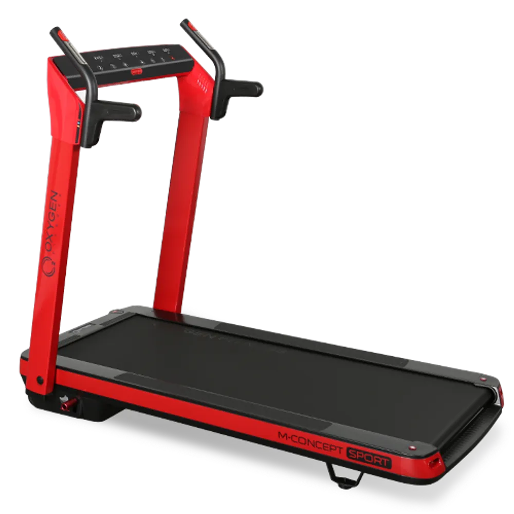 Беговая дорожка домашняя OXYGEN FITNESS M-CONCEPT SPORT (RED)