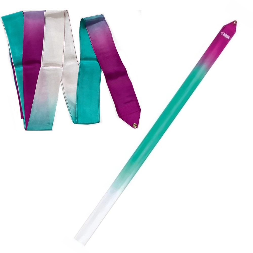 Лента SASAKI MJ-715HG-F 5м AMxPEGxW AmethystxPepperMintGreenxWhite