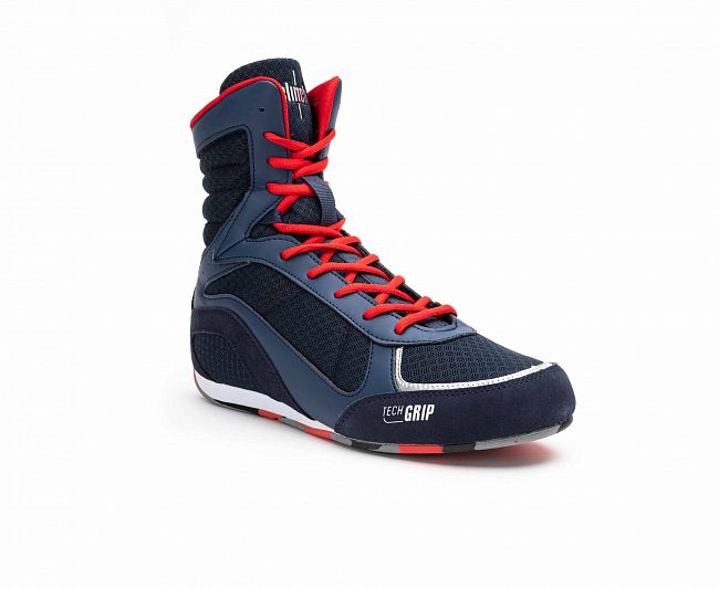 Боксерки Clinch Olimp 2.0 сине-красные C415