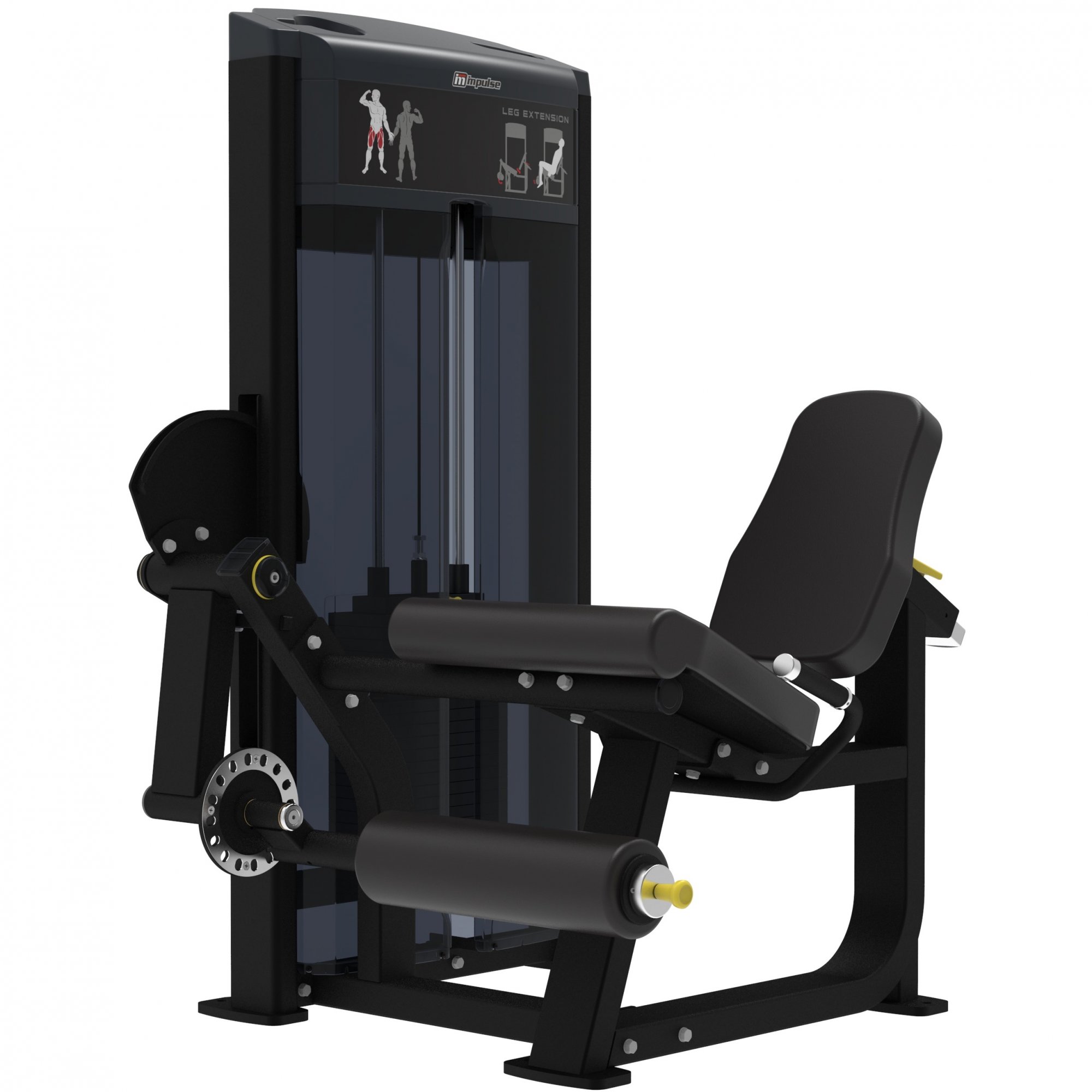 Impulse IF9305 разгибание ног, профессиональный тренажер
